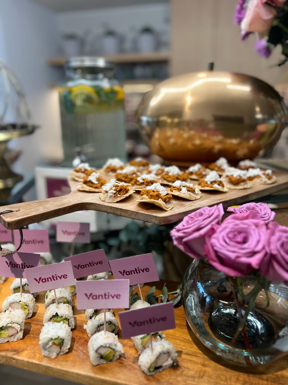 Servicio de catering corporativo personalizado
